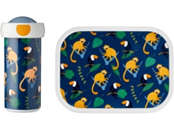 Conjunto Para Lancheira Campus Conjunto Infantil Com Copo Com Tampa E Lancheira Ideal Para A Esc Gokoco