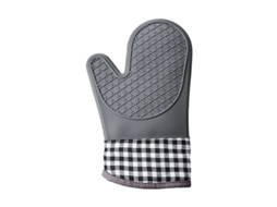 Luvas de silicone Nova Line resistentes ao calor cinza