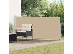 Vidaxl Toldo Lateral Retrátil 160 X 300 Cm 100% Poliéster, Ferro E Aço