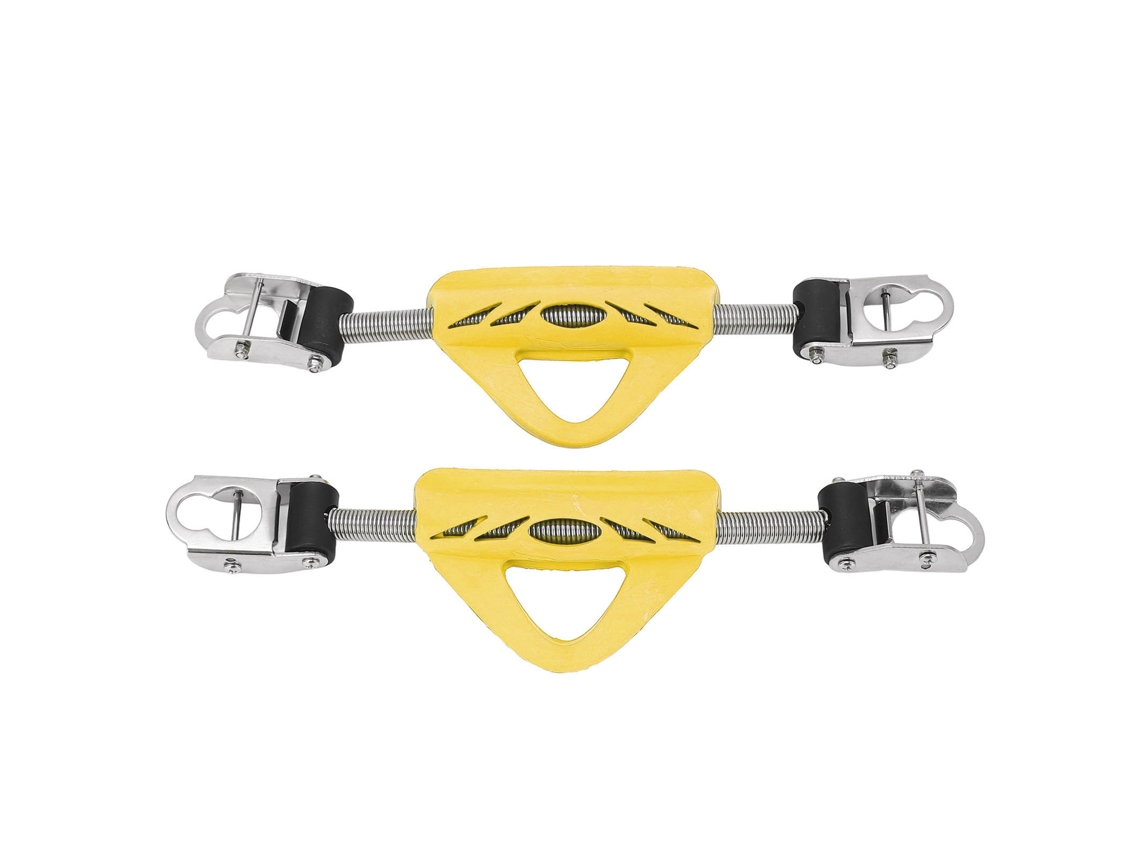 2pcs Correia De Mola Para Pé De Mergulho Aço Inoxidável 316 Com Fivela Para Jet Fin Oms Amarelo
