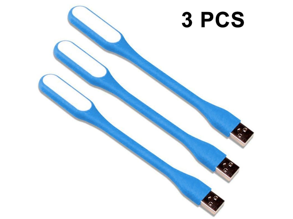 3 Luzes Led Usb, Mini Luzes Led Usb Para Laptop, Tablet, Power Bank, Pc, Luz Noturna, Luz De Leitura, Flexível