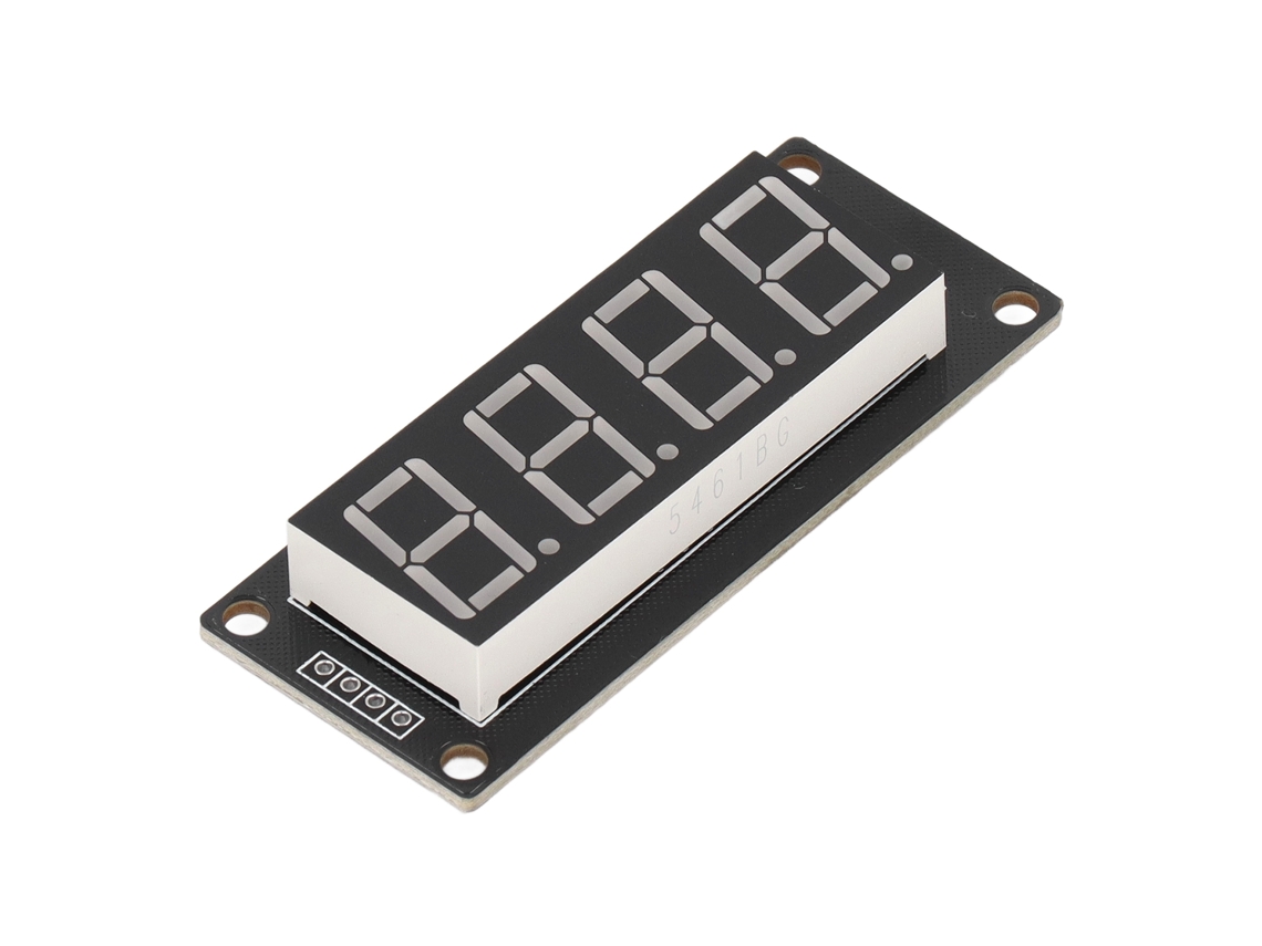 Módulo Display De Tubo Digital Led 4 Dígitos Verde