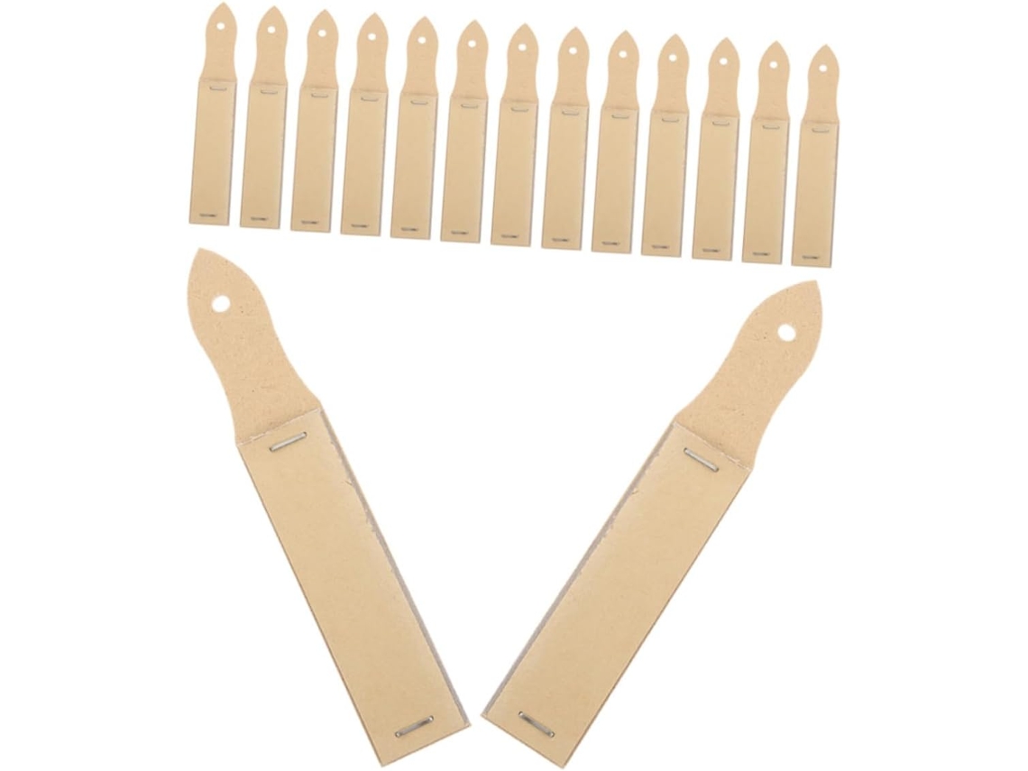 Conjunto de 20 porta-lápis portáteis para lápis de desenho, Lixa e Giz.
