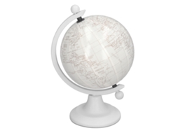 Globo Miniatura Para Casa De Bonecas, Modelo De Globo Pequeno, Decoração Para Miniaturas