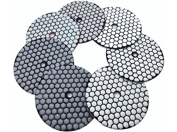 Conjunto De Discos Polimento Diamantados, Almofadas Abrasivas Para