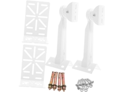 Conjunto Com 2 Suportes Reforçados Em Aço Para Câmeras De Segurança Tipo Domo, Ideais Para Instalaçã Gokoco
