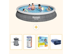 Bestway Piscina Bestway Fast Set Redonda - 457x84 Cm - 5-peças S224