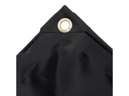 Maison Exclusive - Tela 650 g/m² 1,5 x 6 m Preta