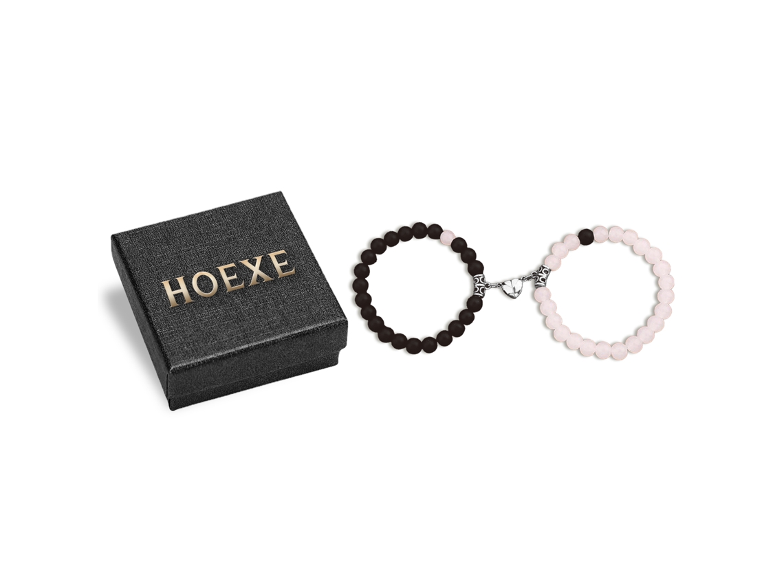 Pulseira Casal com Link Magnético Parejas