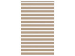 Vidaxl Cortina De Zebra 145x230 Cm Largura Do Tecido 140,9cm Poliéster
