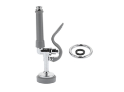 Faucet Comercial Com Alta Pressão E Mangueira Flexível