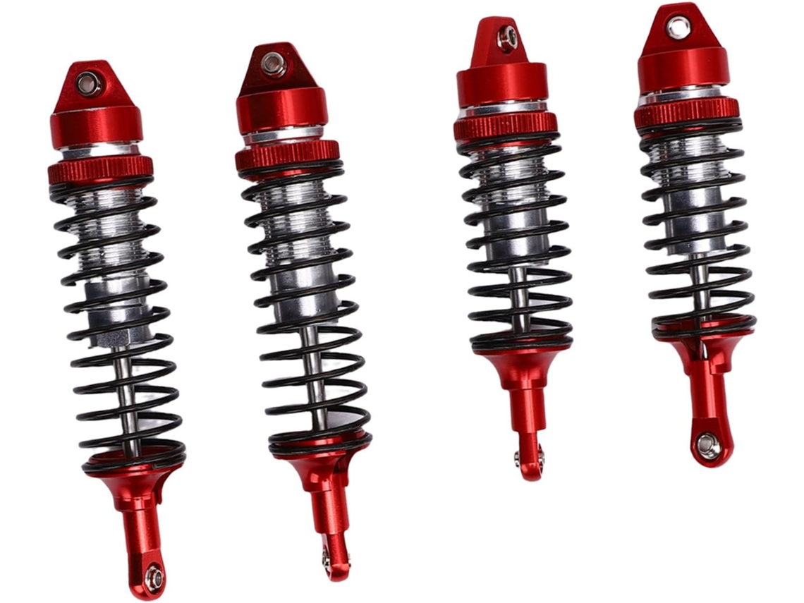Kit Rc para Slash 4x4, 2 pares de Amortecedores Dianteiros e Traseiros em Liga de Alumínio SFUSHOS