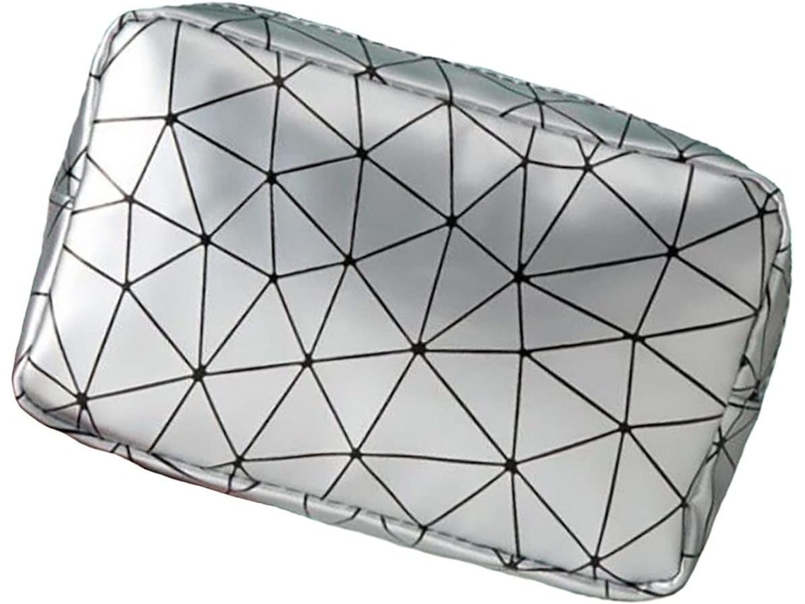 Necessaire Dupla Camada Impermeável Cinza