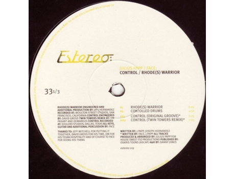 Vinil Control / Rhodes Warrior Estereo