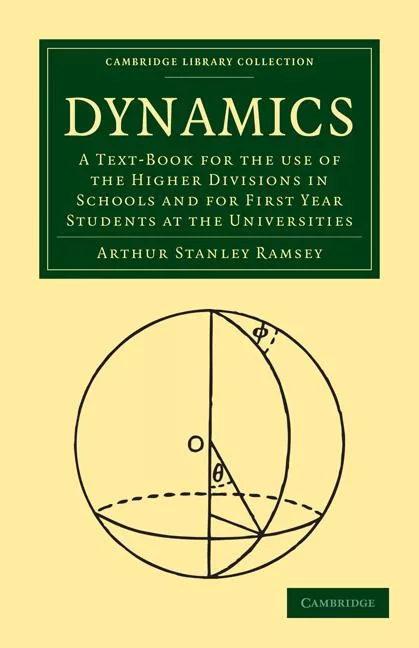 Livro Dynamics De Arthur Stanley Ramsey (inglês)