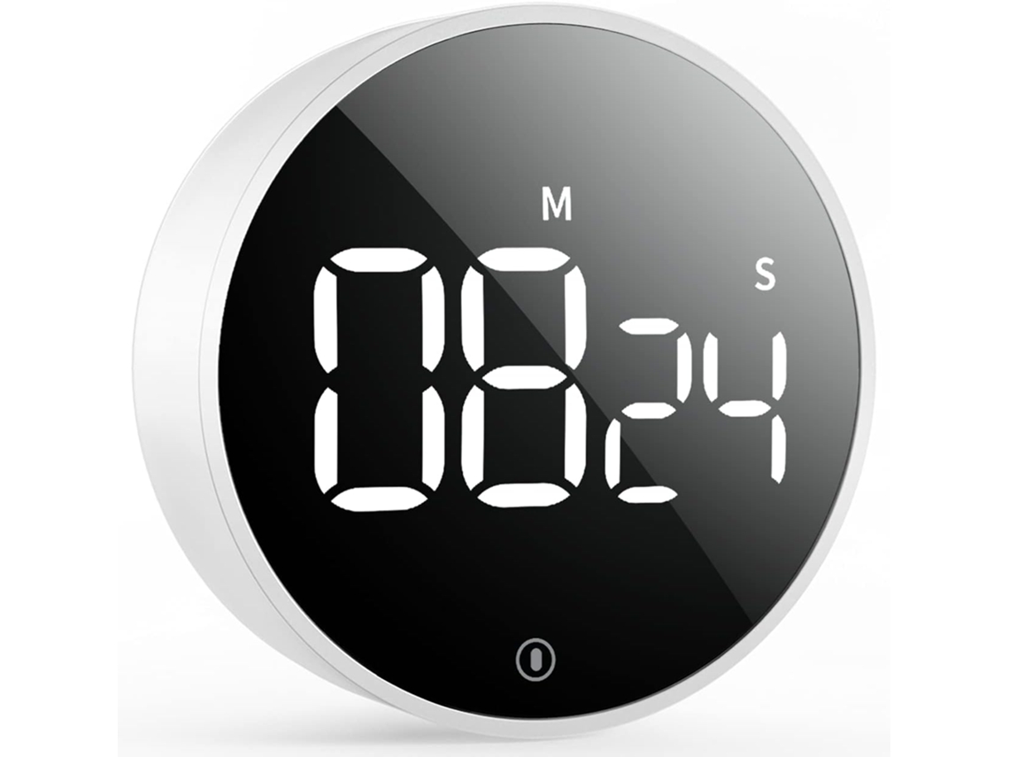 Cronômetro Digital Com Contagem Regressiva, Visor Led Grande, Volume E Brilho Ajustáveis, Perfeito Para Tarefas Escolares