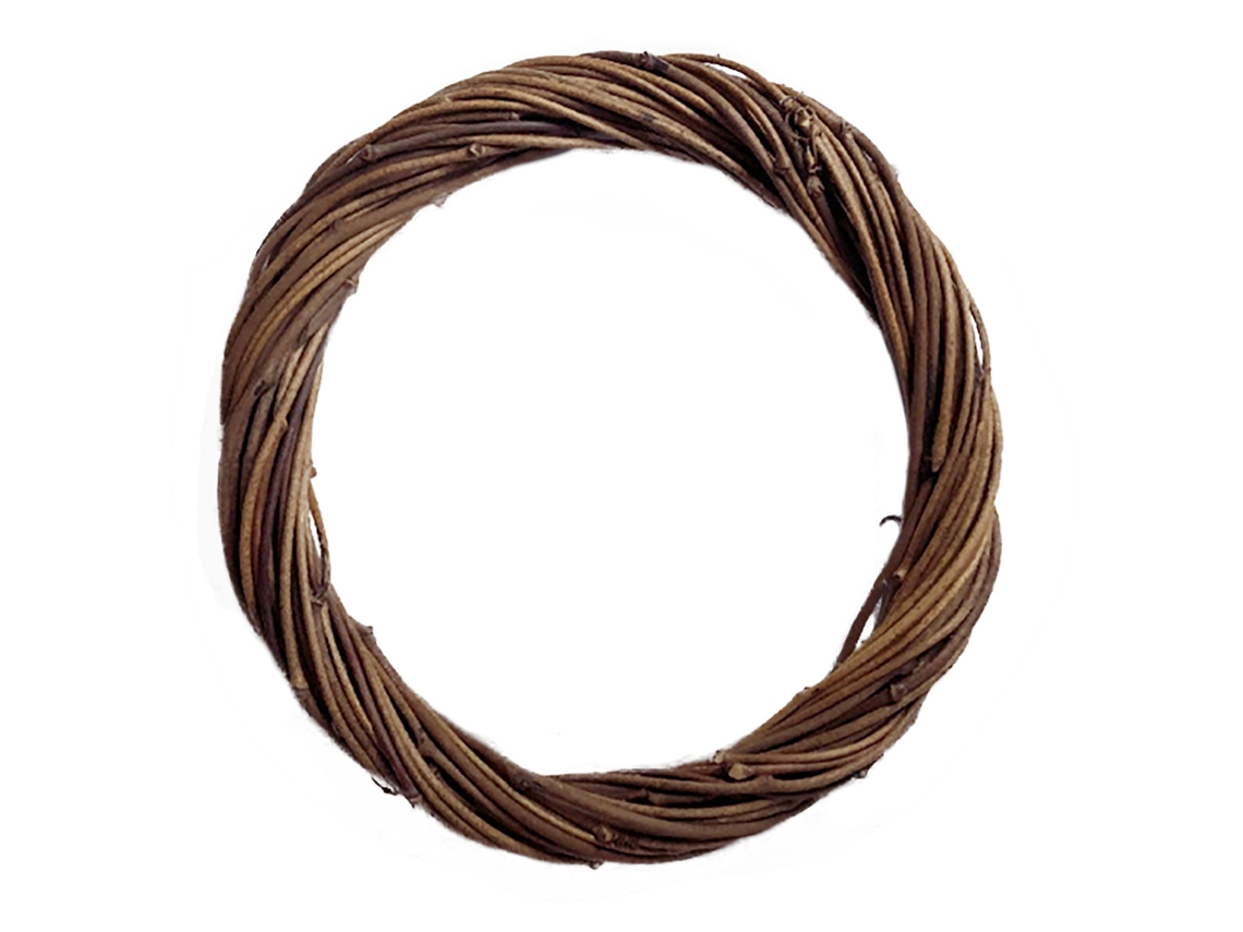 Laxiscreed Anel De Vinha Spiral Smilax Poria 20cm Para Decoração Floral Natural