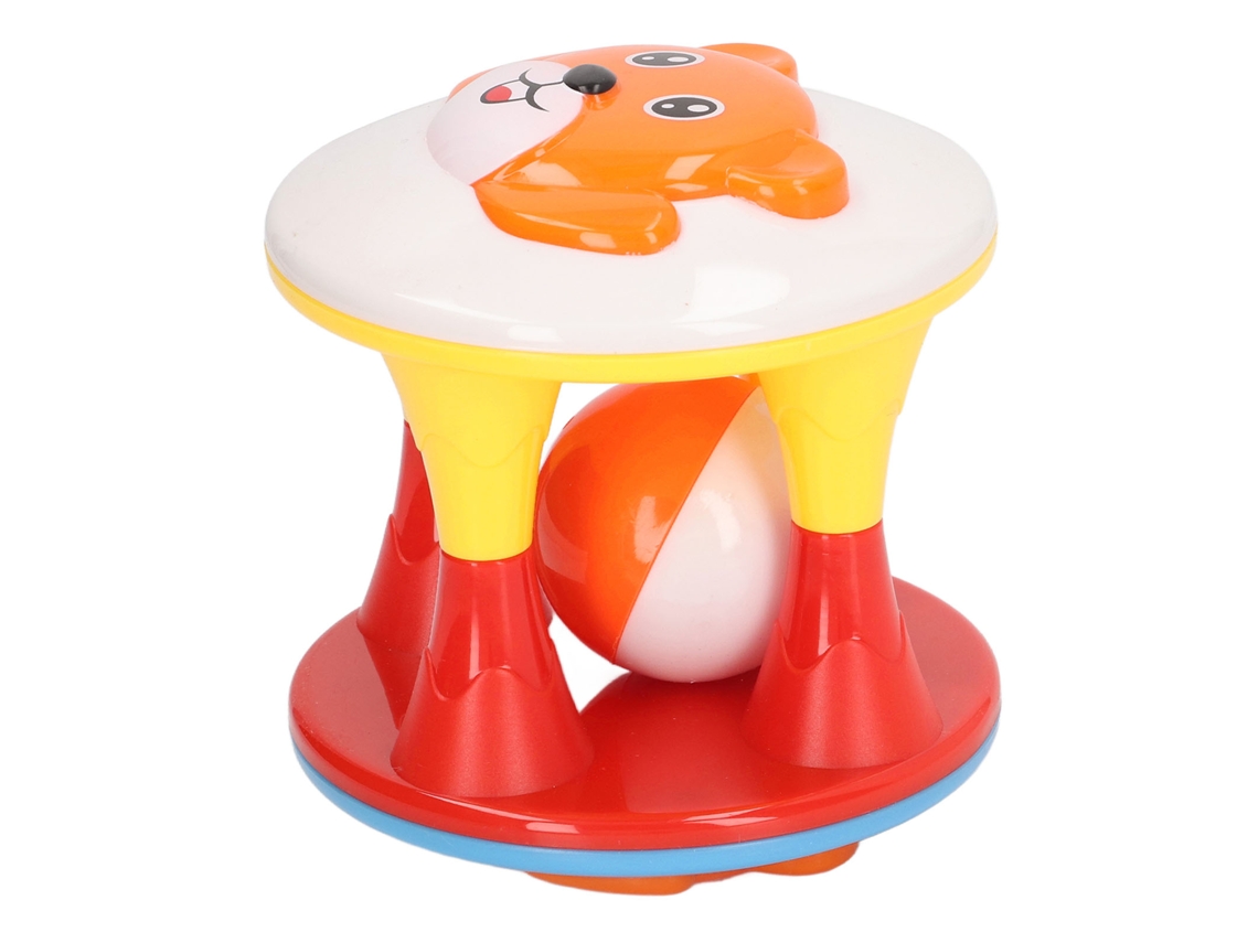 Brinquedo Rattle Bola Sensorial Colorido Para Bebê Educação Coordenação Mão-cérebro