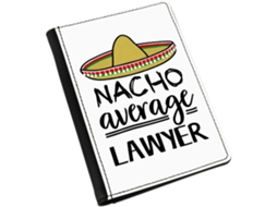 Porta Passaporte Gift Base Nacho Tamanho Médio com Estampa de