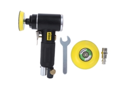 Mini Lixadeira Aérea Neumática 2 3 Polegadas Máquina de Polimento Eccêntrica Yc 2612 com S/MARCA
