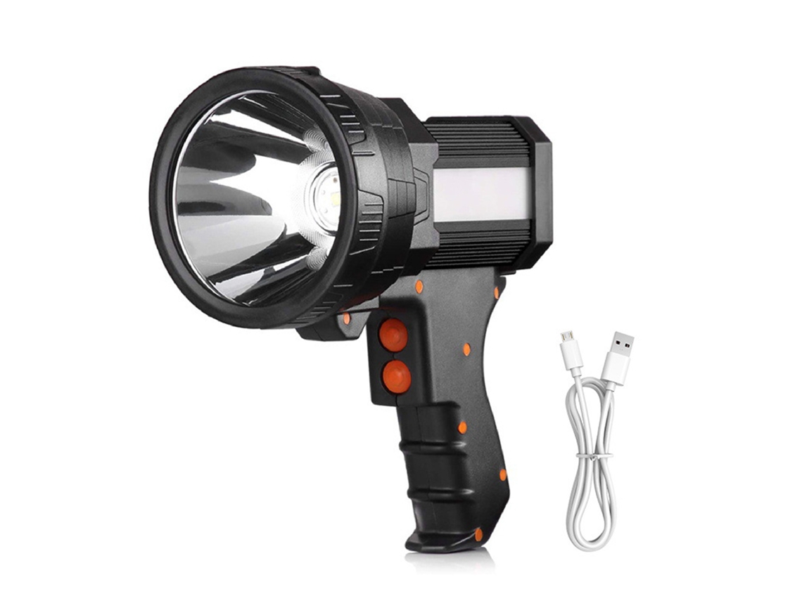 Lanterna De Mano Recarregável Super Brilhante 1.000.000lm Led Ip54 À Prova D'água Para Acampamento
