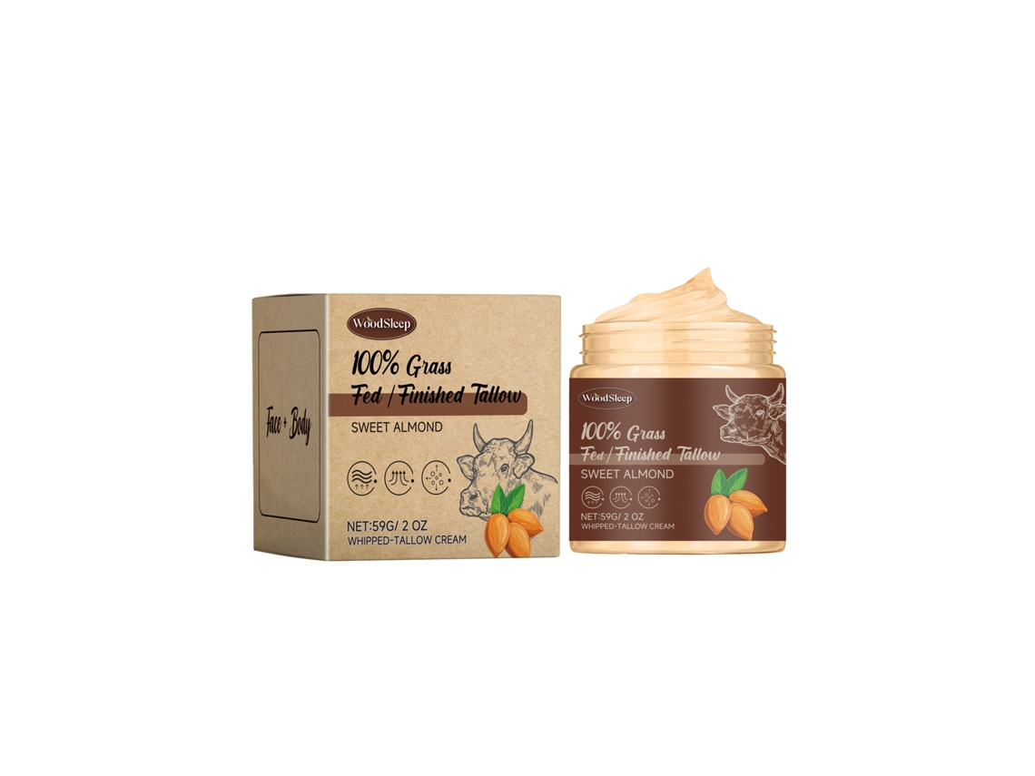 Creme De Pele Com Gordura De Vaca Pastoreada E Óleo De Amêndoa