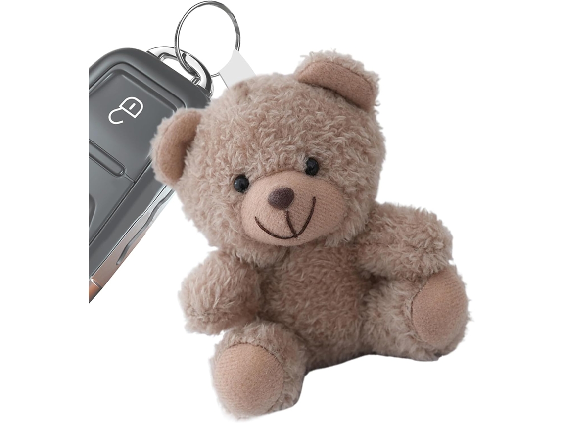 Chaveiro De Pelúcia, Cachorro, Algodão, Pp, 12cm, Com Algodão Pp