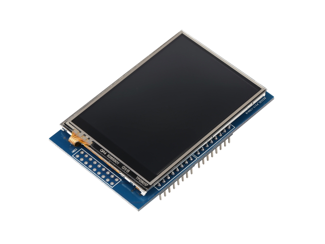 Módulo Display Lcd Tft Touch Screen 2.8 Polegadas com Slot Cartão de Memória