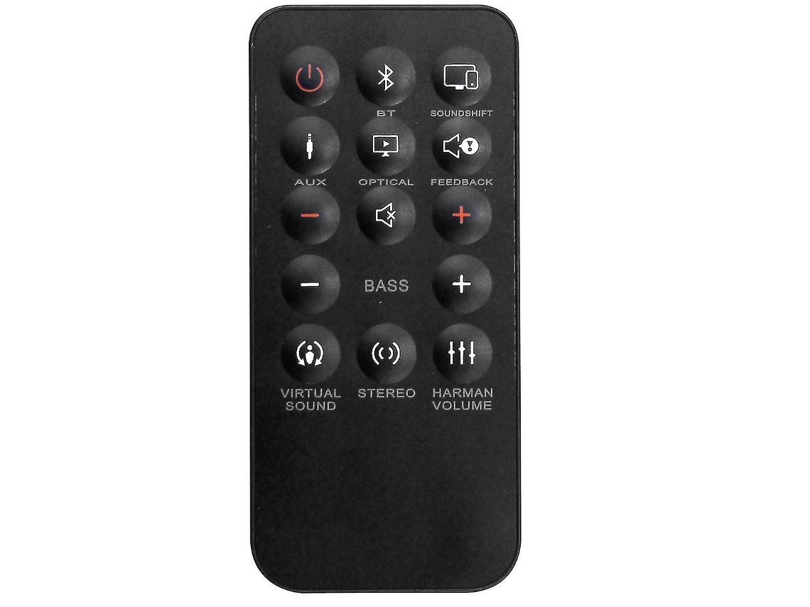 Controle Remoto Substituto Compatível Com Barra Som Cinema Soundbar Sb250