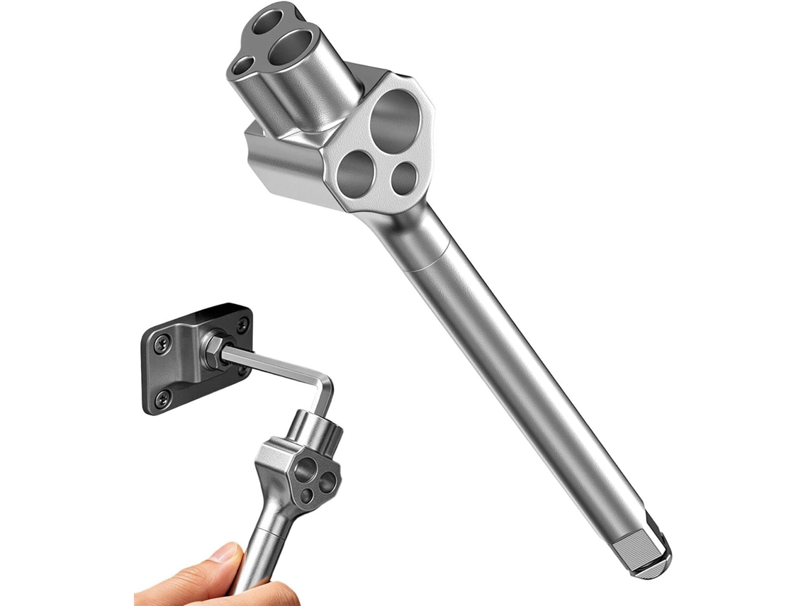Cabo Auxiliar Para Chave Hexagonal, Alavanca Ergonômica E Acessórios.