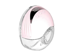 Conjunto de 2 Bombas Elétricas Portáteis Leite Strip com Visor LED, 4 Modos, Rosa BRILVIBERA