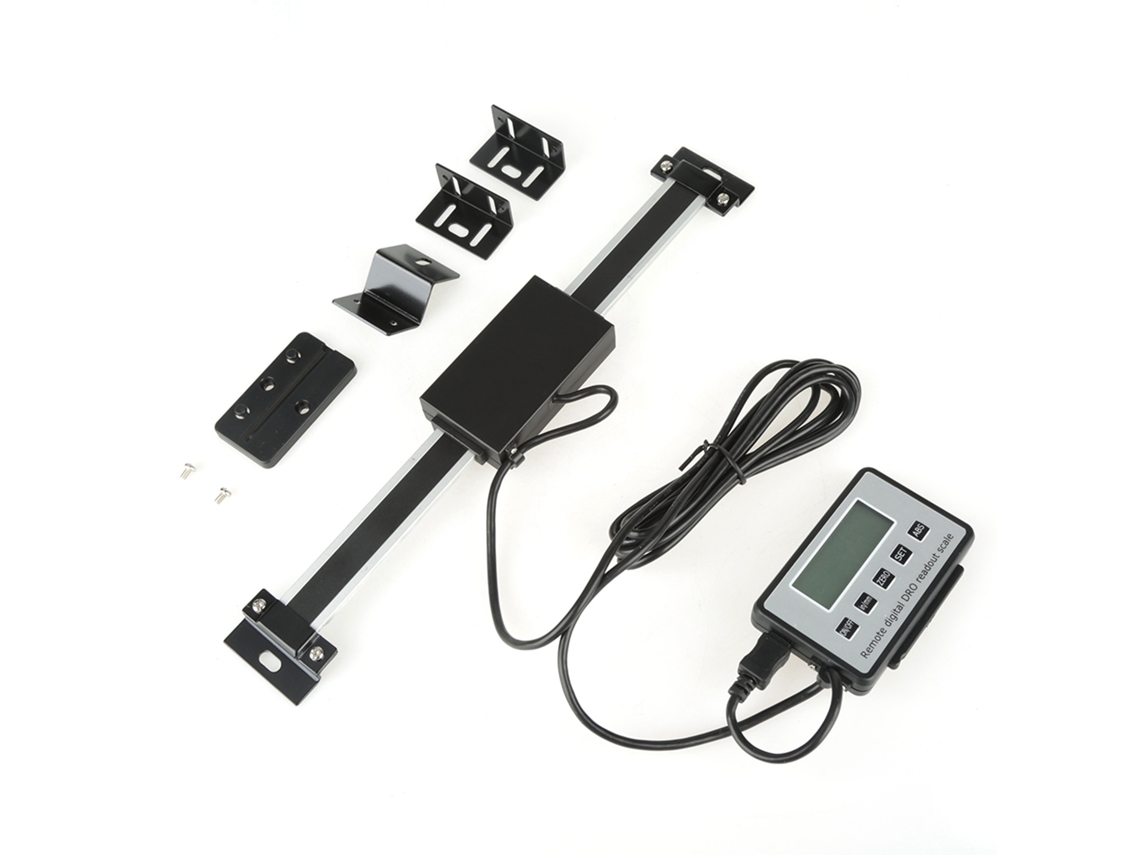 Escala Digital LCD HKJ de 0-150mm para Fresadoras e Tornos com Leitura Remota