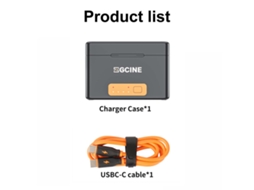 Bateria Sony Np-bx1 E Carregador Usb-c Com Estojo Para Câmera Sony