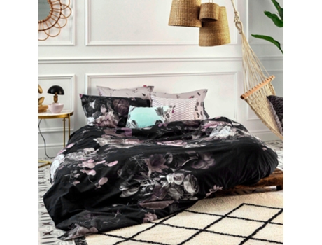 Capa de Edredão HAPPYFRIDAY Onyx (220 x 220 cm - Algodão - Multicor)