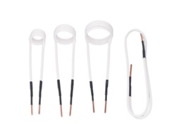 Kit de Bobinas para Calentador por Inducción 4 Piezas Núcleo de Latón 2.5mm para Remoción de Tuercas Oxidadas