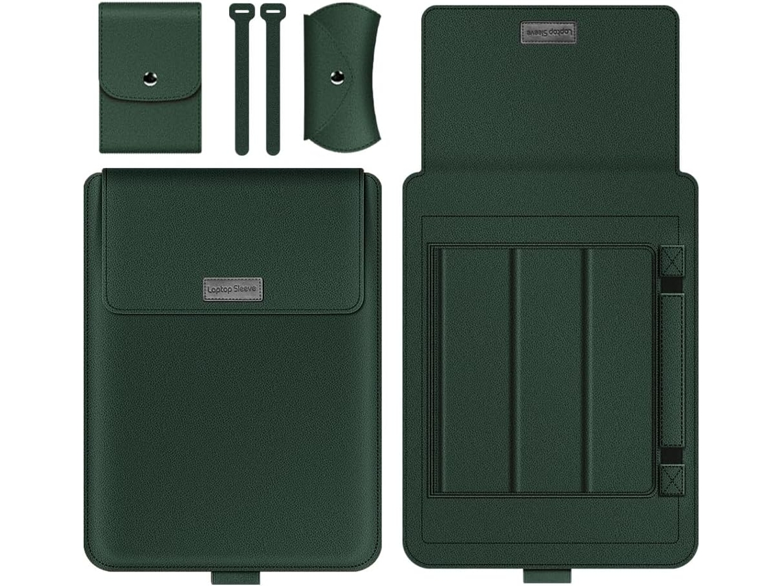 Capa HEXINYIGJLY para portátil, 11 polegadas, com suporte, para MacBook Air 11, Chromebook, marrom (portátil educativo)
