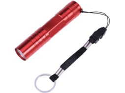 Lanterna Led Ultrabrilhante E À Prova D'água Em Liga De Alumínio Com Chaveiro.