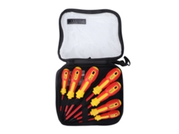 Conjunto De Chaves De Fenda Isoladas Ferramenta De Instalação Elétrica Case 21801