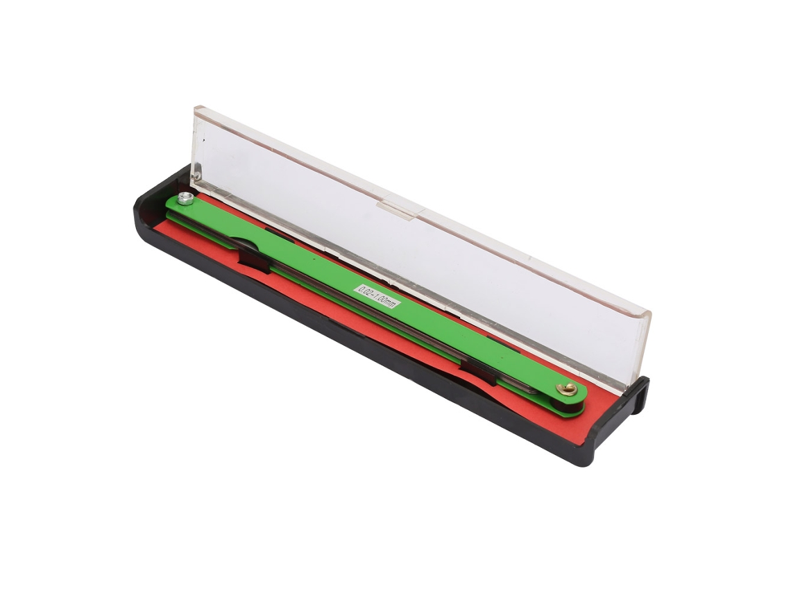 Laxiscreed Calibrador De Folha De Espessura 17 Peças, Medição De 0,02 A 1mm Para Precisão