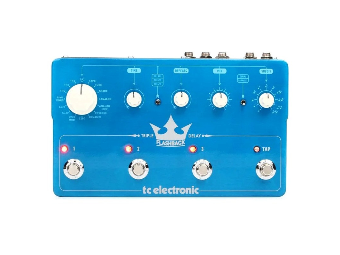 Efeito de guitarra Flashback Triple Delay Tc Electronic