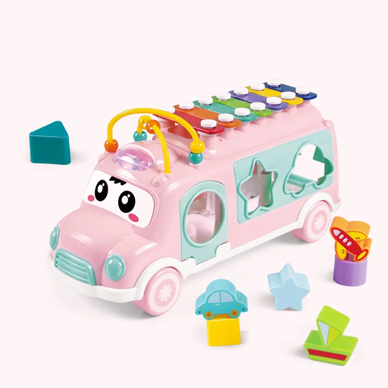 Ônibus Musical (rosa), Instrumento Musical Para Educação Infantil