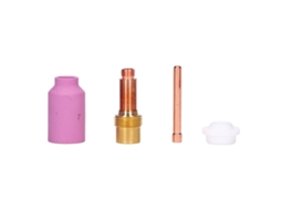 Kit De Peças De Soldagem Tig: Bico Cerâmico, Eletrodos, Conectores E Acessórios Para Wp17 18 26