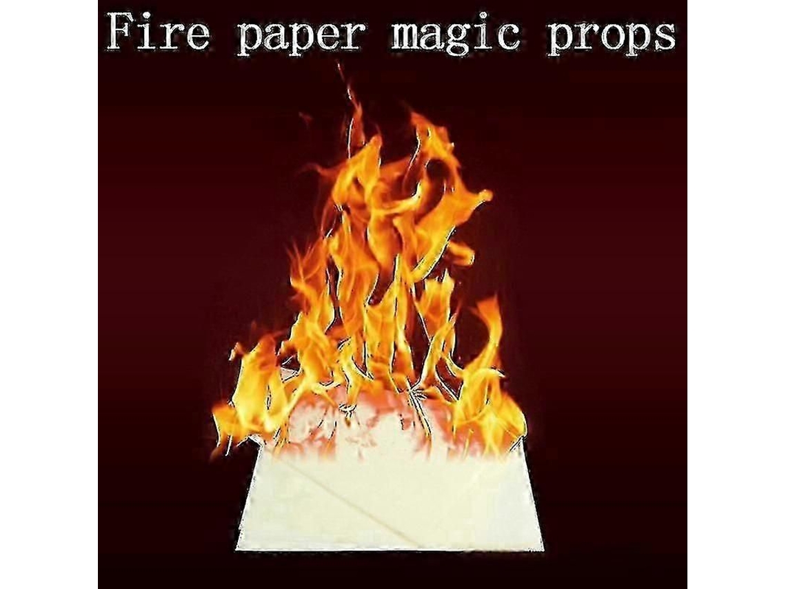 5/10 Peças de Papel Fogo Flash Chama Mágico Adereços Efeito Choque GOKOCO