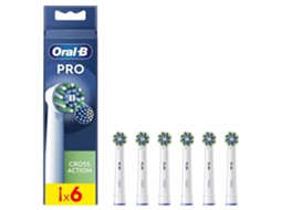 Recarga de Substituição ORAL-B Branco (6 unidades)