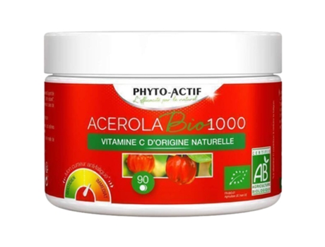 Acerola Bio 1000 60 comprimidos 30 comprimidos para presente PHYTO-ACTIF