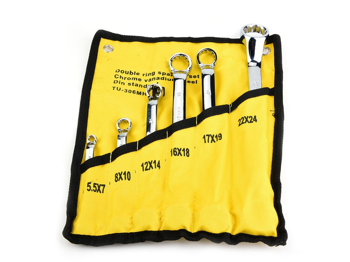 Conjunto de Chaves Rasteiras Flexíveis 6pcs AÇO Cromo Vanádio | S/MARCA