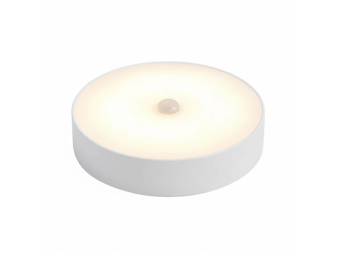 Luz Noturna com Sensor de Movimento, Sem Fio, Super Brilhante e com Ativação Automática, Ideal para Corredores, Banheiros BRILVIBERA