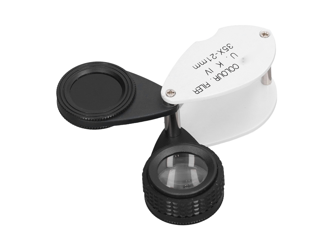 Laxiscreed Lupa 35x Dobrável Com Lentes De Filtro Para Portugal