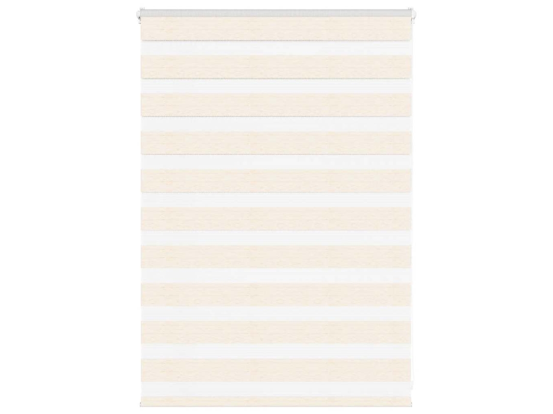 Vidaxl Cortina De Zebra 110x100 Cm Largura Do Tecido 105,9cm Poliéster