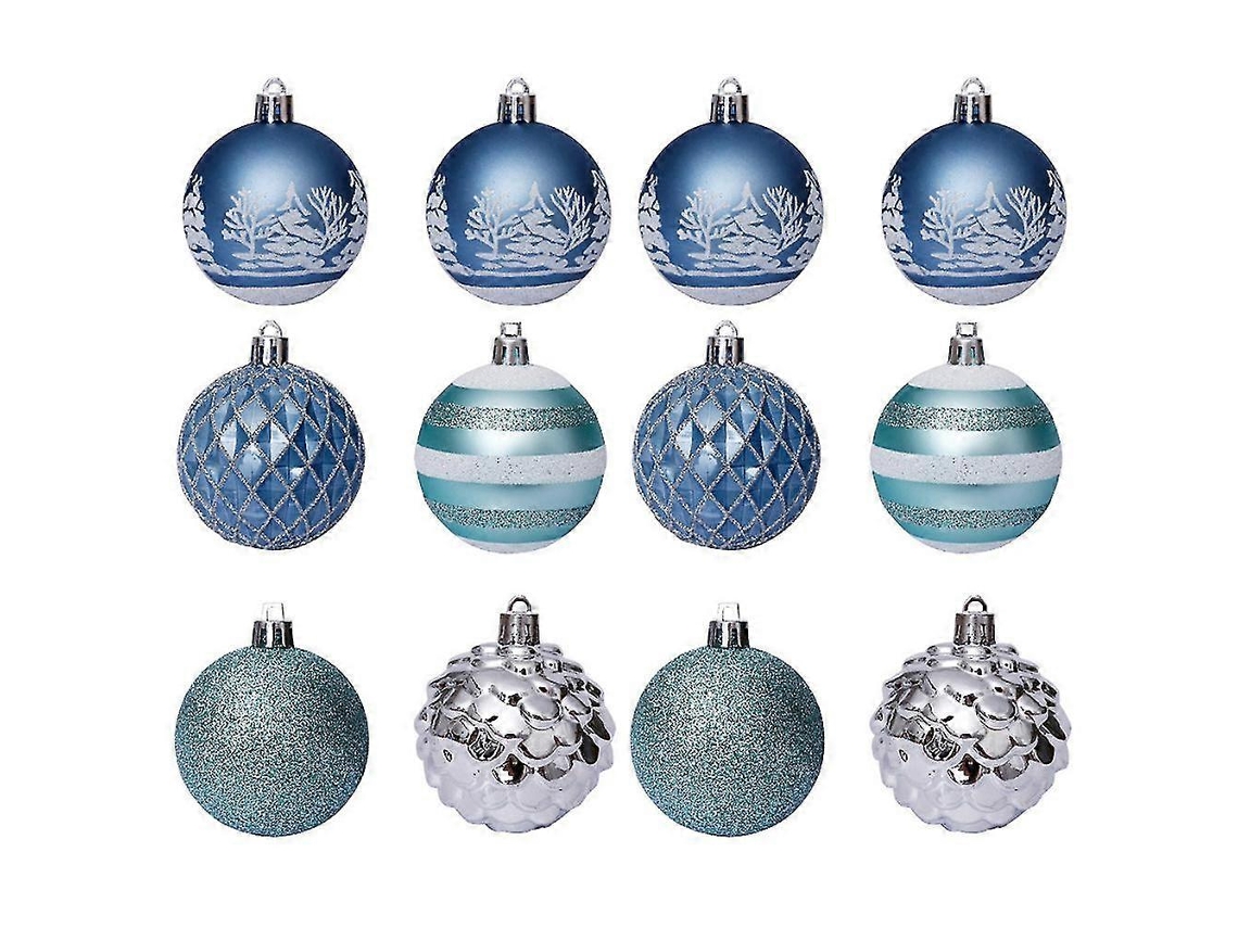 Conjunto De 30 Enfeites Para Árvore De Natal Com Bolas Natalinas. Decoração Para Árvore De Natal. Hengjian